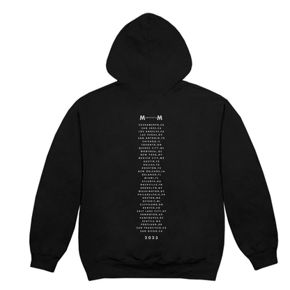 DM Logo Alley Photo World Tour 2023 Cities Hoodie