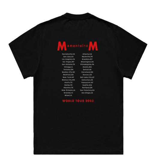 DM Logo Skull World Tour 2023 Cities T-Shirt