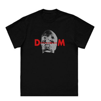 DM Logo Skull World Tour 2023 Cities T-Shirt