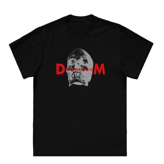 DM Logo Skull World Tour 2023 Cities T-Shirt