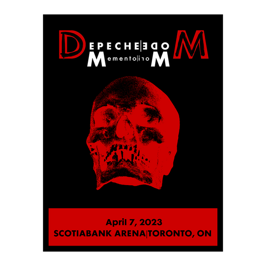 Memento Mori Tour 2023 Toronto Lithograph Limited Edition