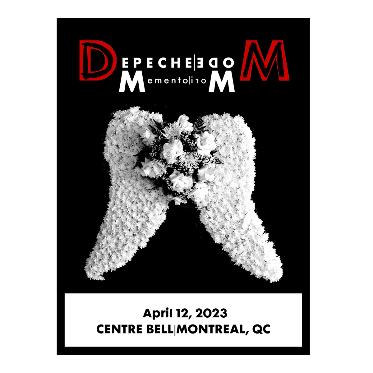 Memento Mori Tour 2023 Montreal Lithograph Limited Edition