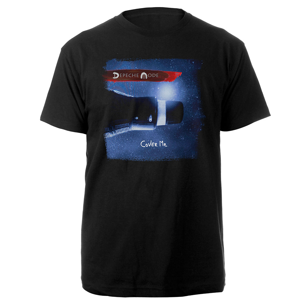 Cover Me Black T-Shirt-Depeche Mode