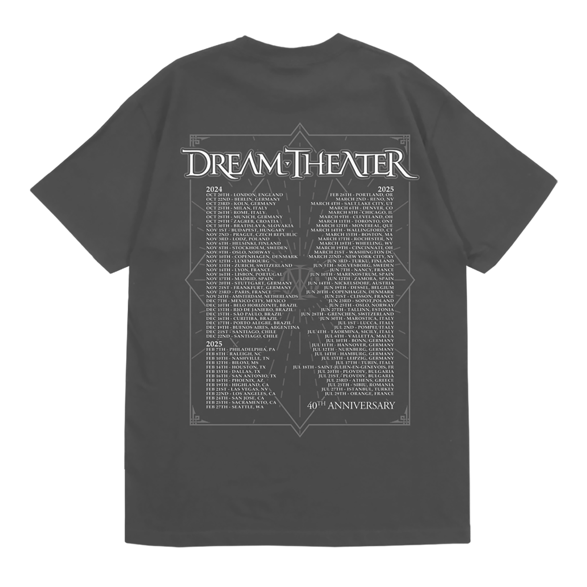 40th Anniversary Billboard Tour Tee