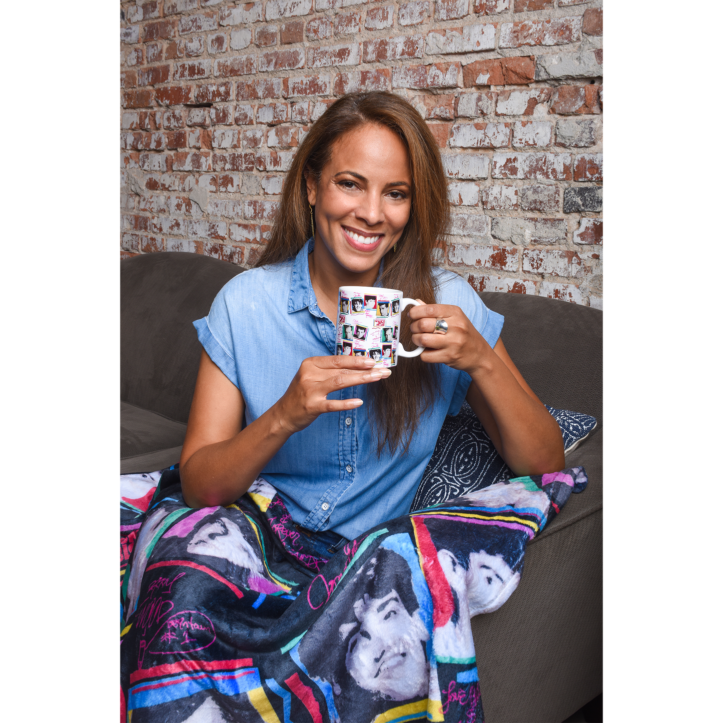 #BHBC Vintage Photo Blanket-New Kids on the Block