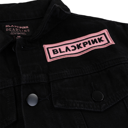 BLACKPINK Denim Jacket Dark Grey
