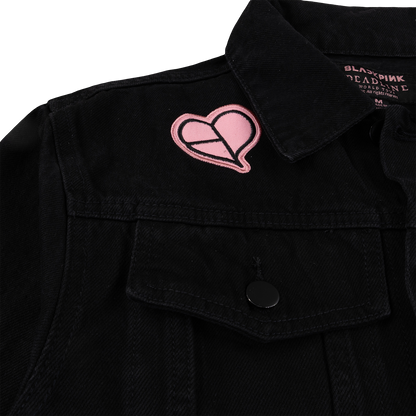 BLACKPINK Denim Jacket Dark Grey