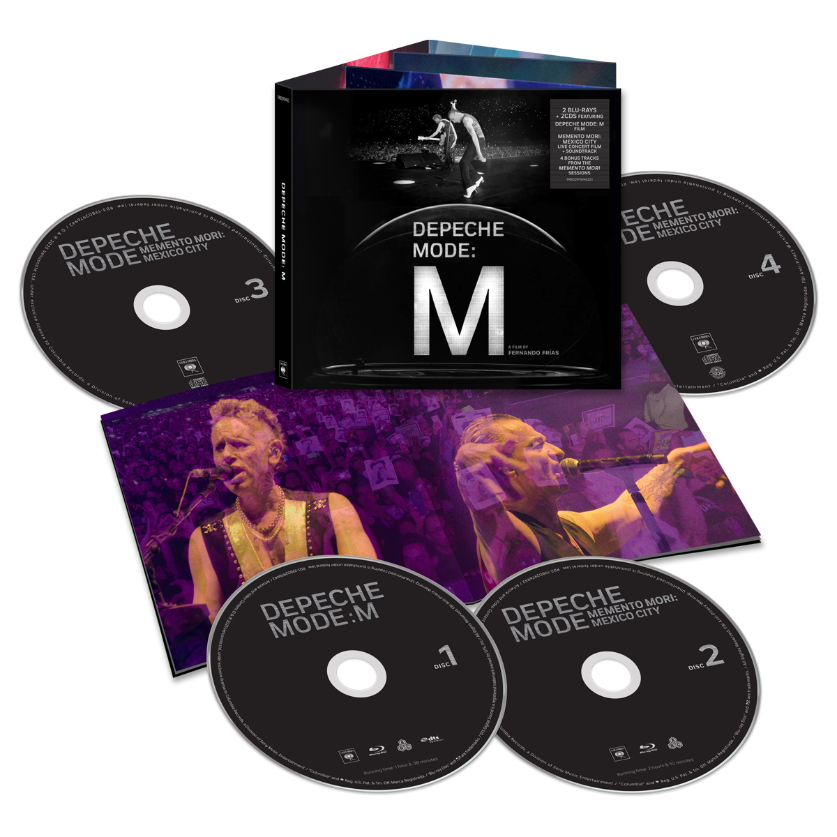 Depeche Mode: M - 2 Blu-ray + 2 CD