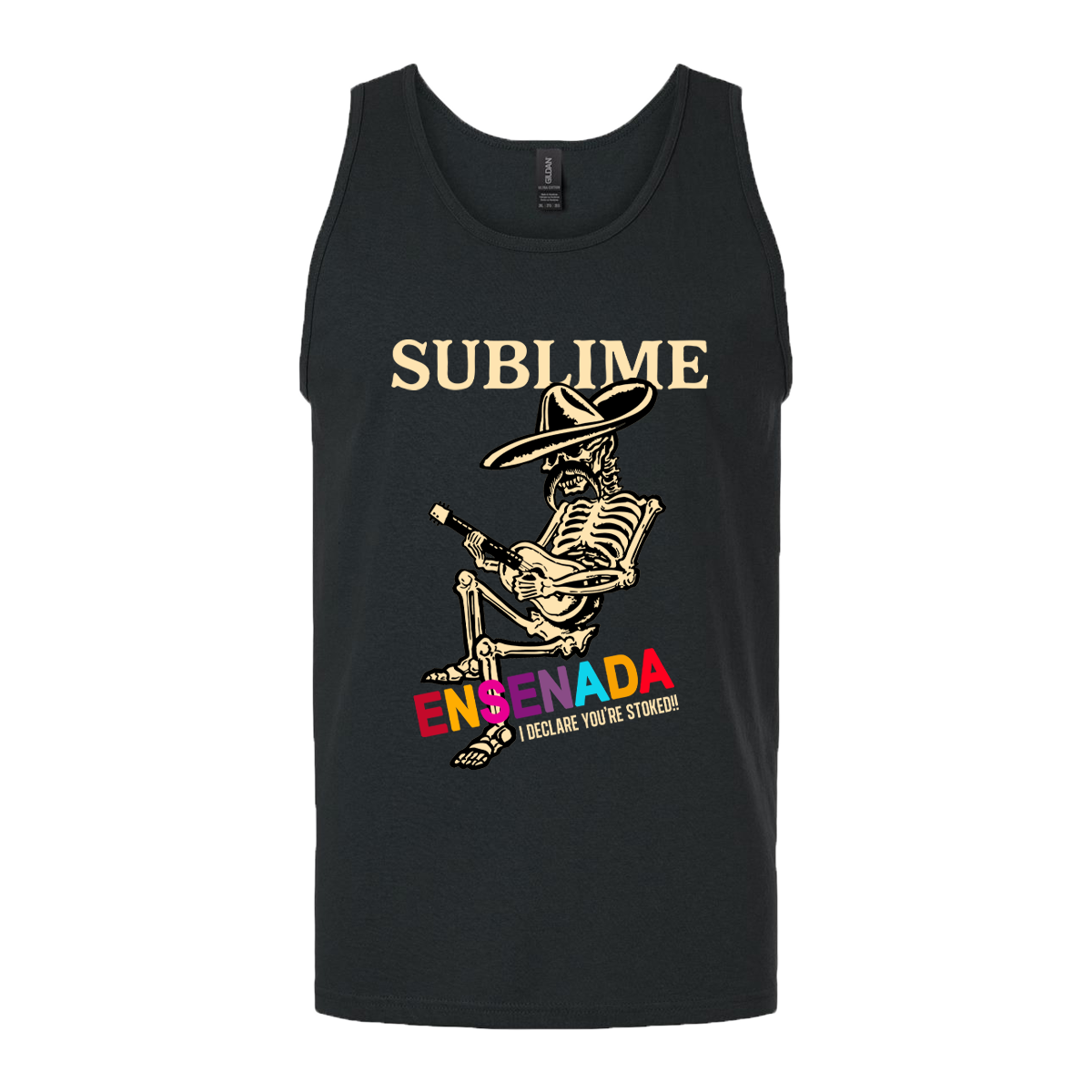 Ensenada Skeleton Tank - Black
