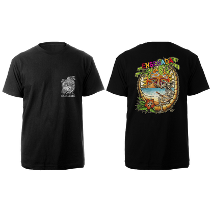 Ensenada Crest T-Shirt - Black