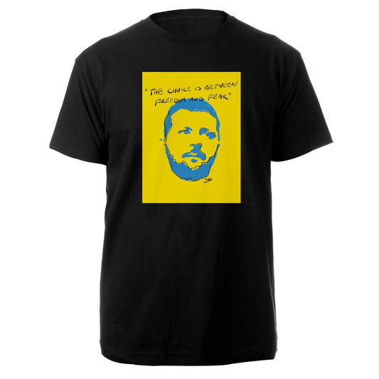 Freedom & Fear Tee - Black