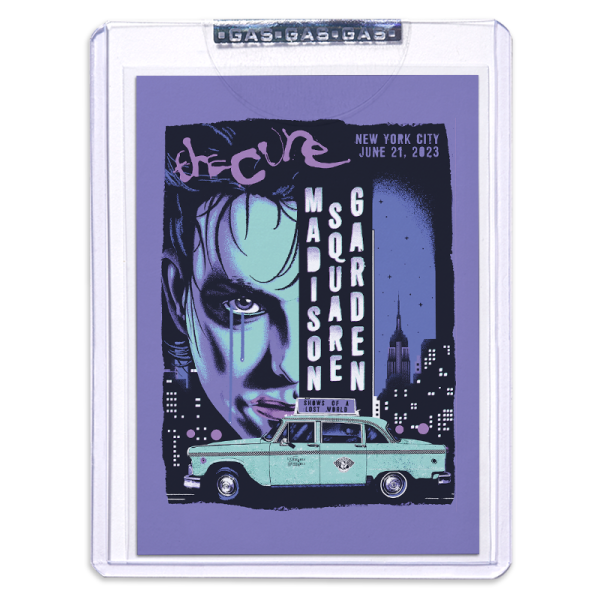 GAS The Cure June 21, 2023, New York, NY 2nd Edition Trading Card Illustrated by Matthew Lineham