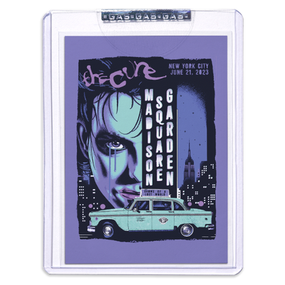 GAS The Cure June 21, 2023, New York, NY 2nd Edition Trading Card Illustrated by Matthew Lineham