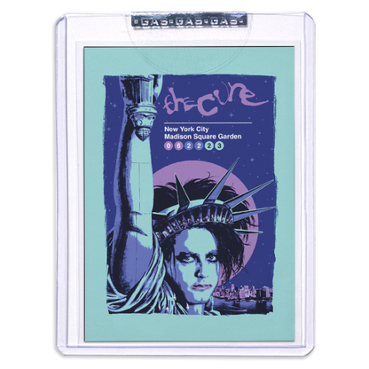 GAS The Cure June 22, 2023, New York, NY 2nd Edition Trading Card Illustrated by Matthew Lineham