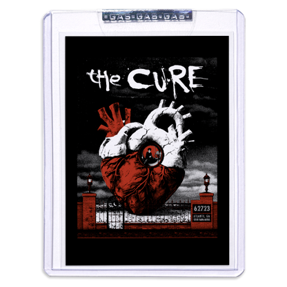 GAS The Cure June 27, 2023, Atlanta, GA Trading Card Illustrated by Christopher Everhart