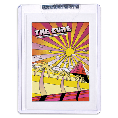 GAS The Cure May 20, 2023, San Diego, CA 2nd Edition Trading Card by NateMoonLife