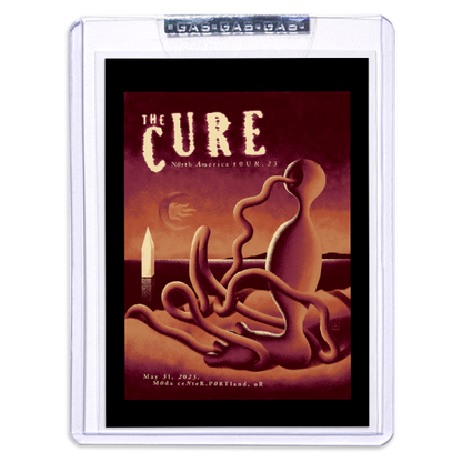 GAS The Cure May 31, 2023, Portland, OR Trading Card Illustrated by Max Lffler