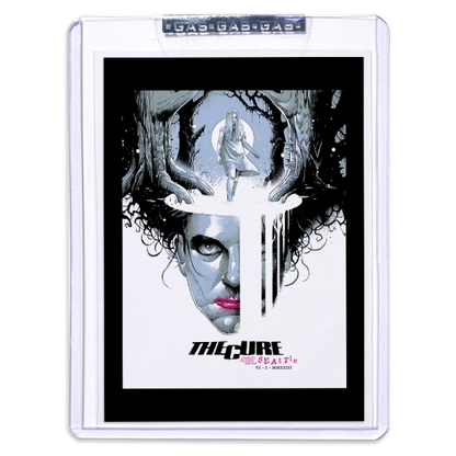 GAS The Cure June 1, 2023, Seattle, WA 2nd Edition Trading Card Illustrated by Luke Preece