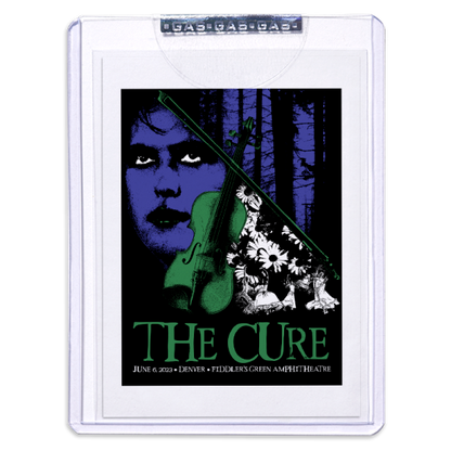 GAS The Cure June 6, 2023, Denver, CO Trading Card Illustrated by Sebastian Robles