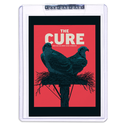 GAS The Cure June 8, 2023, Minneapolis, MN Trading Card Illustrated by John Vogl