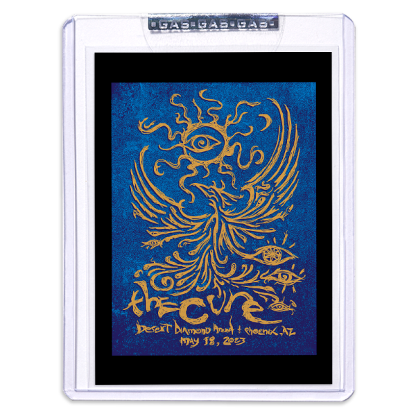 GAS The Cure May 18, 2023, Phoenix, AZ 2nd Edition Trading Card by GIGART