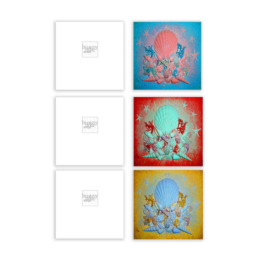 Shells & Stars Greeting Card Bundle