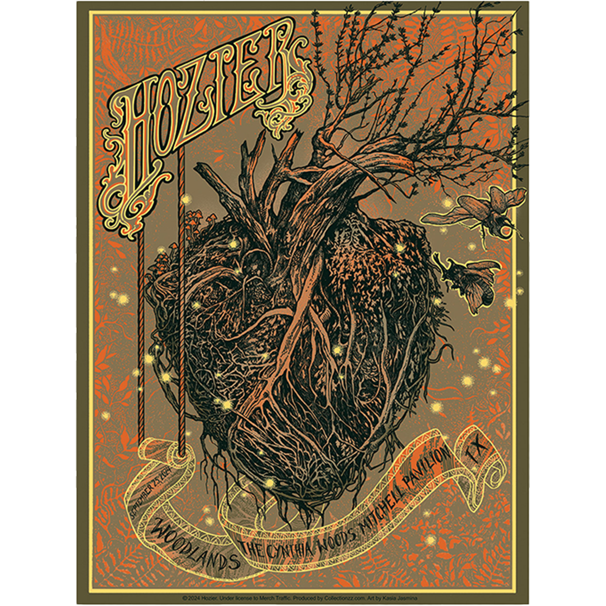 The Woodlands September 25 Show Poster