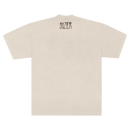 Hozier 10 Year Anniversary Album Tee - Cream