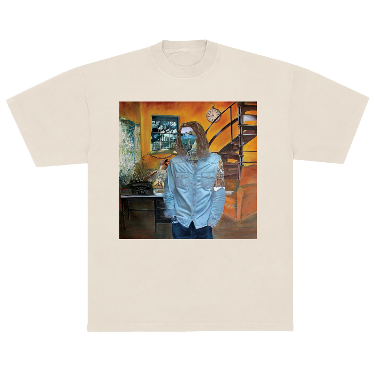 Hozier 10 Year Anniversary Album Tee - Cream