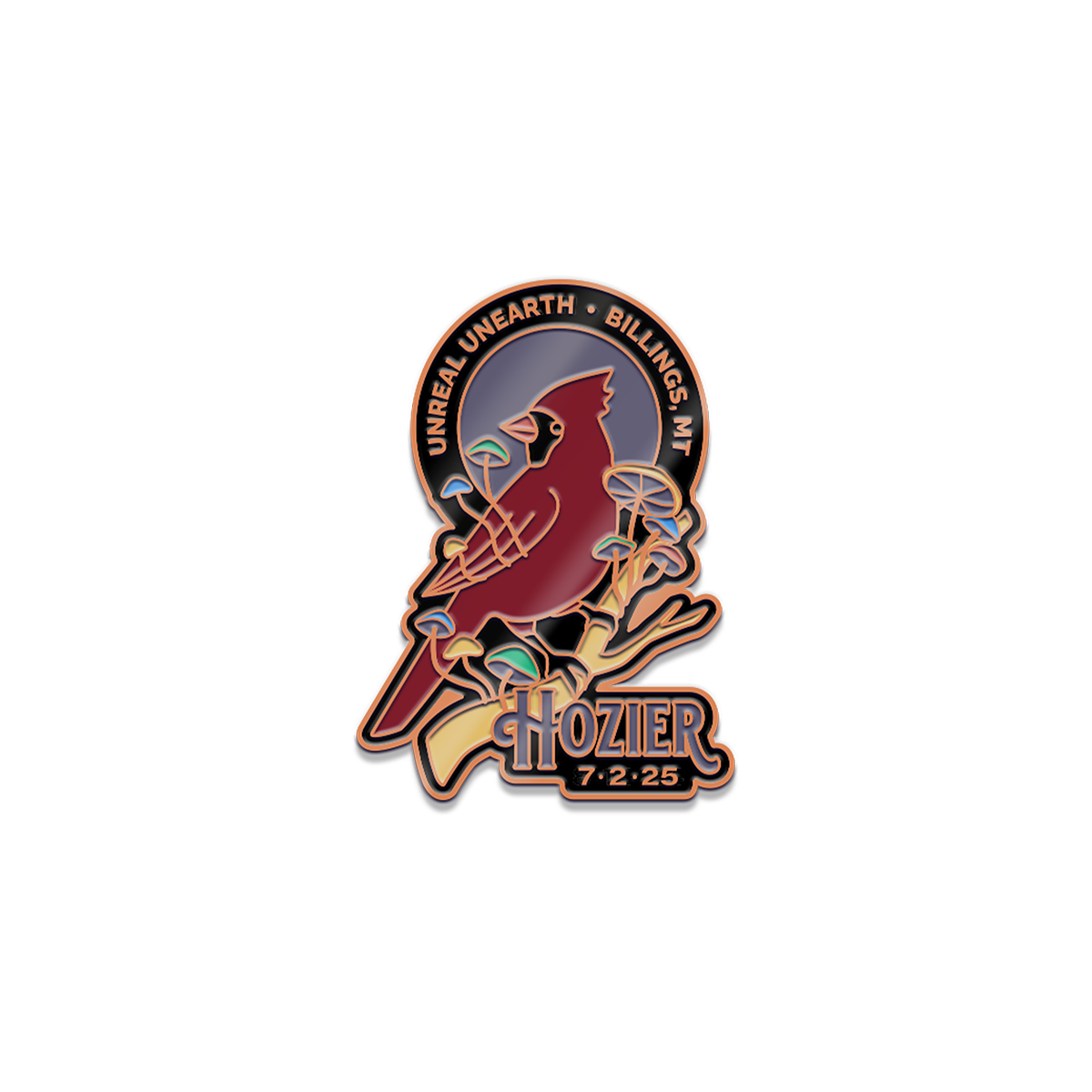 Billings July 2 Show Pin