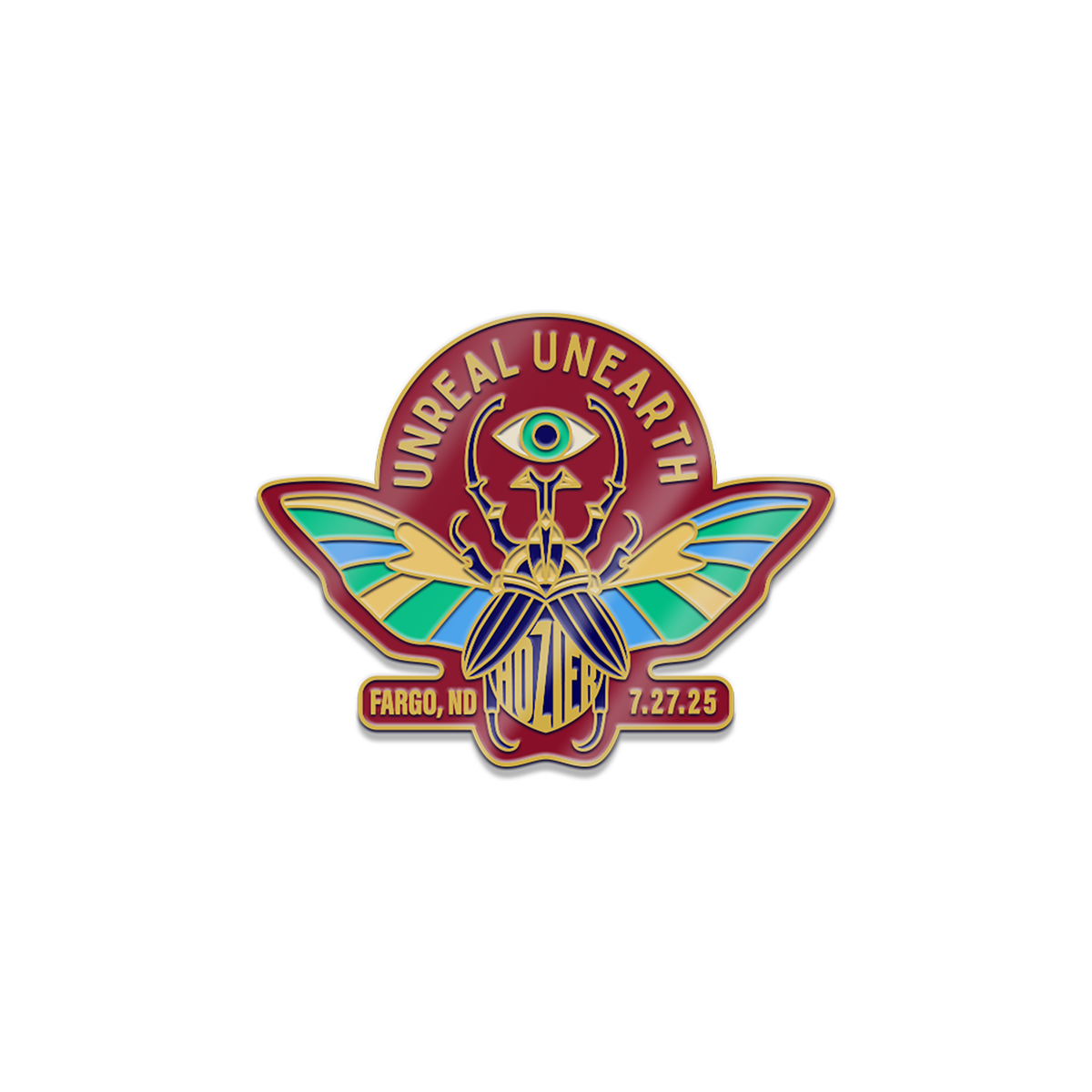 Fargo July 27 Show Pin