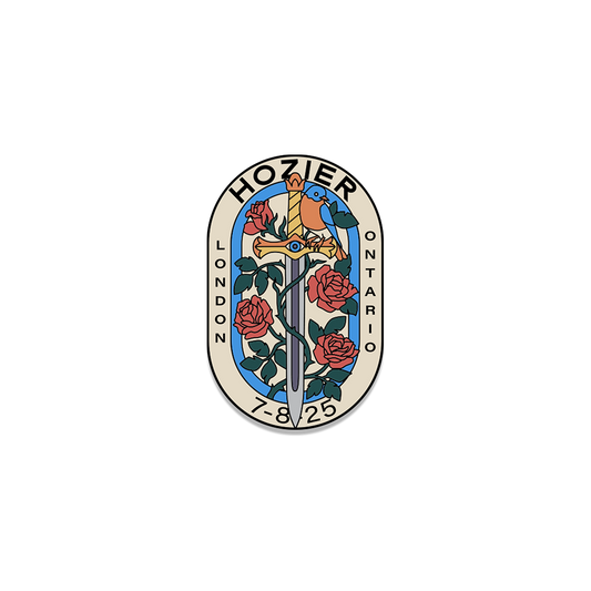 London July 8 Show Pin