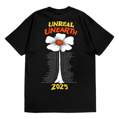 Unreal Unearth 2025 Flower Tour Tee