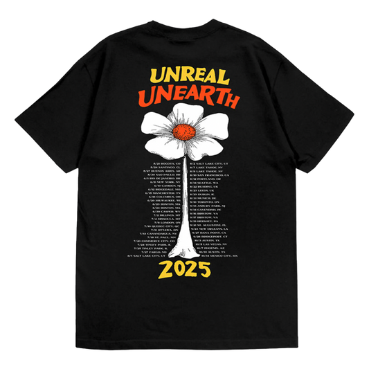 Unreal Unearth 2025 Flower Tour Tee