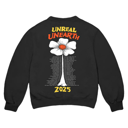 Unreal Unearth 2025 Flower Tour Crewneck