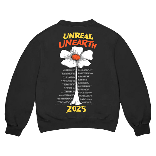 Unreal Unearth 2025 Flower Tour Crewneck