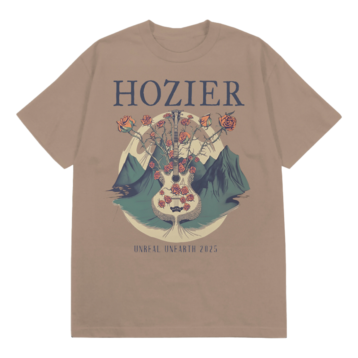 Unreal Unearth 2025 Guitar Tour Tee