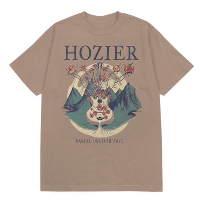 Unreal Unearth 2025 Guitar Tour Tee