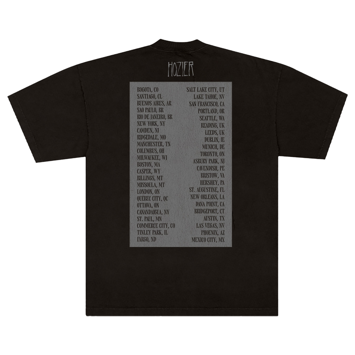 Unreal Unearth 2025 Photo Tour Tee