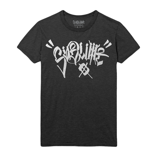 Sublime x Chaz Script T-shirt - Charcoal Heather