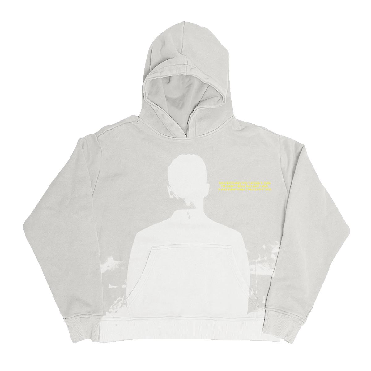 Shadow White Hoodie