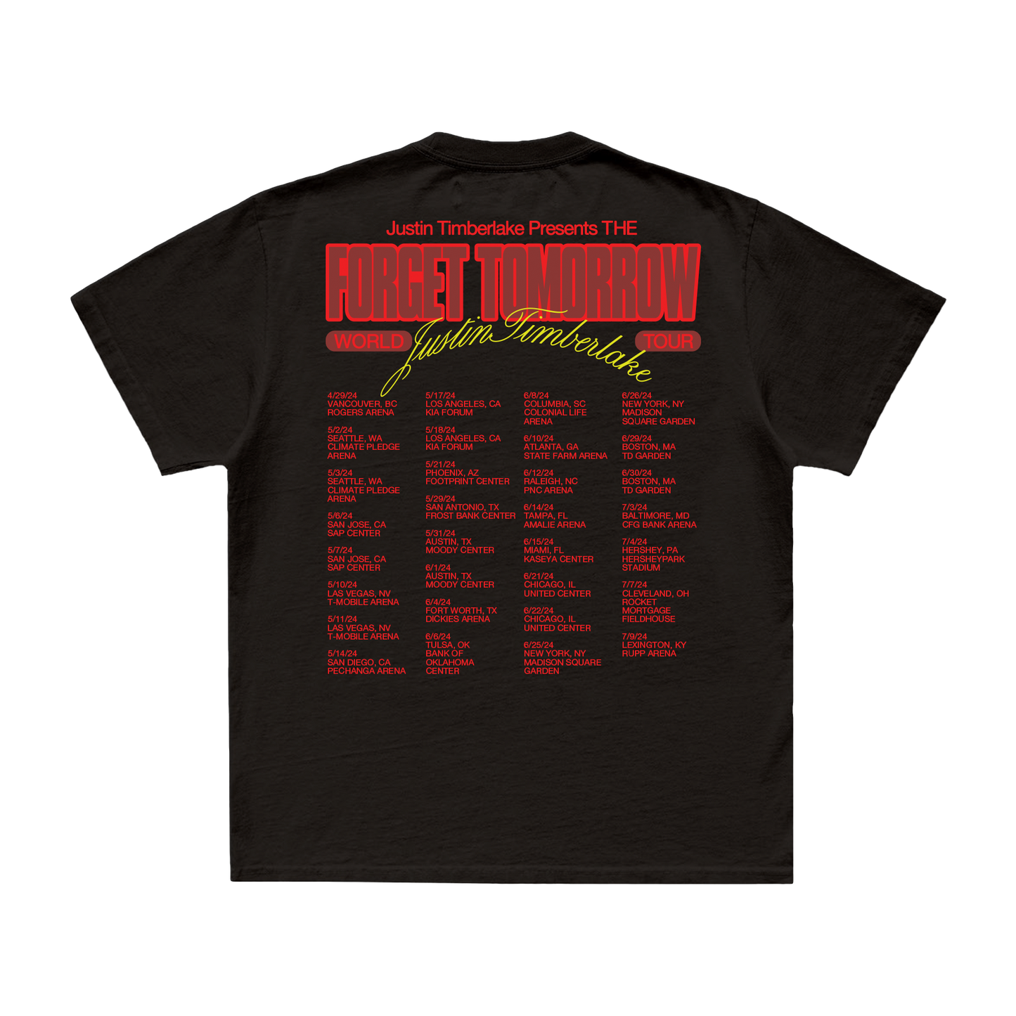 Photo Tour Black Tee