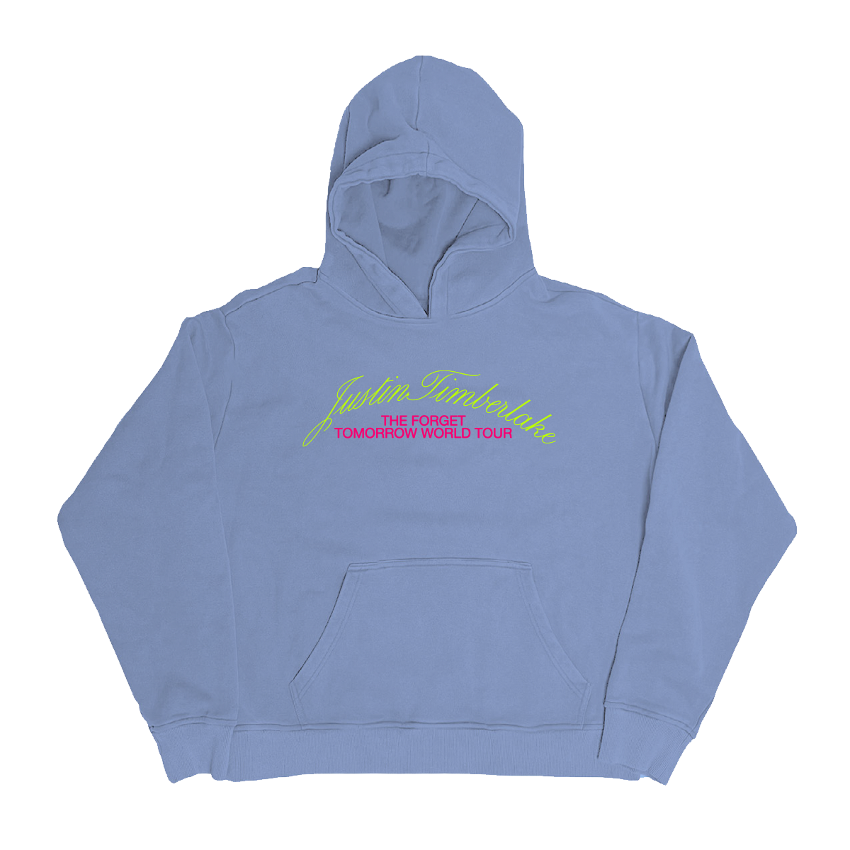 Forget Tomorrow Blue Hoodie