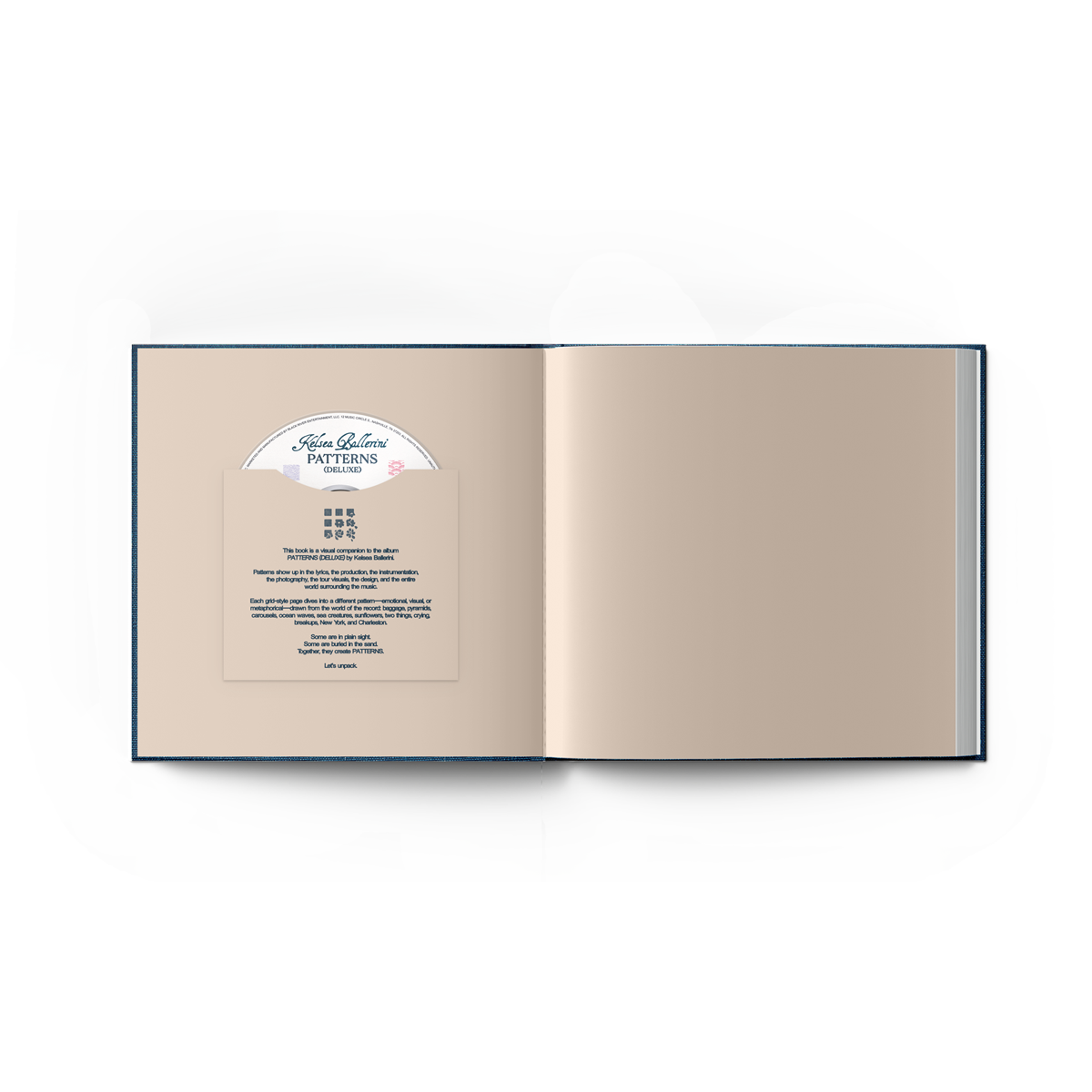 PATTERNS (DELUXE) ART BOOK & CD