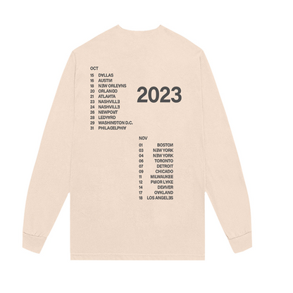 Only Love Tour 2023 Long Sleeve