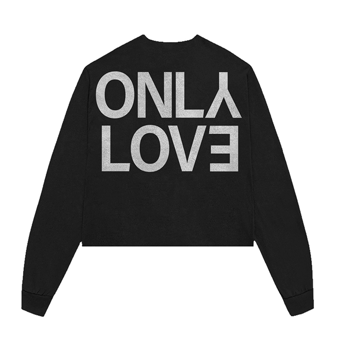 Kesha Only Love Cropped Crewneck