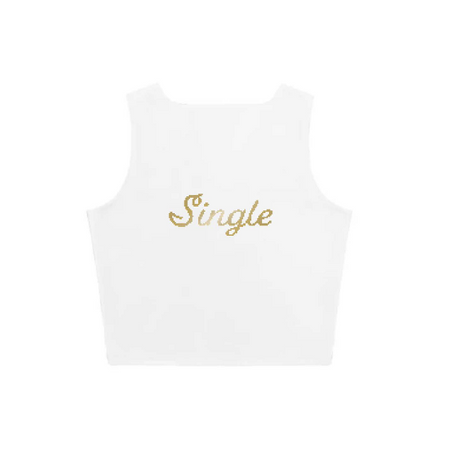 DELUSIONAL Crop Tank Top