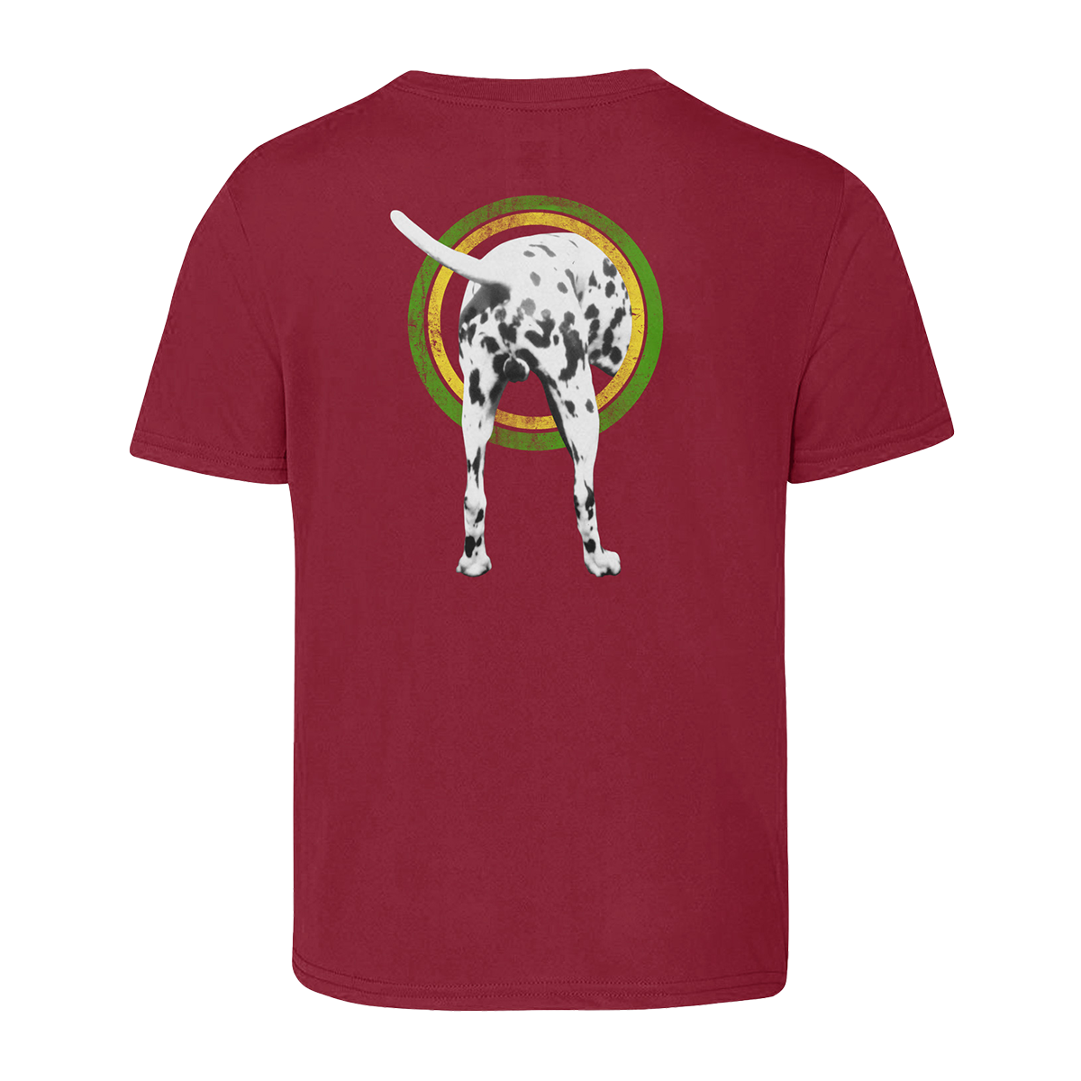 Lou Dog Burgundy Youth Tee