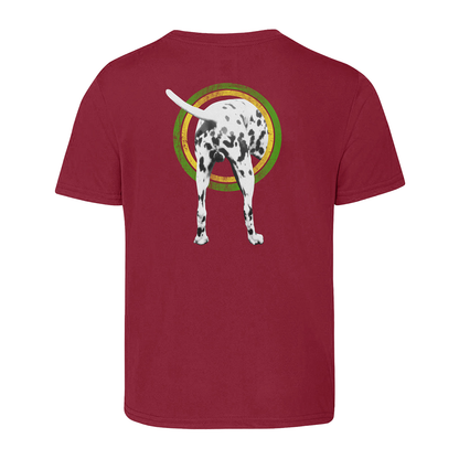 Lou Dog Burgundy Youth Tee