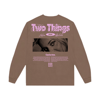 TWO THINGS LONG SLEEVE T-SHIRT